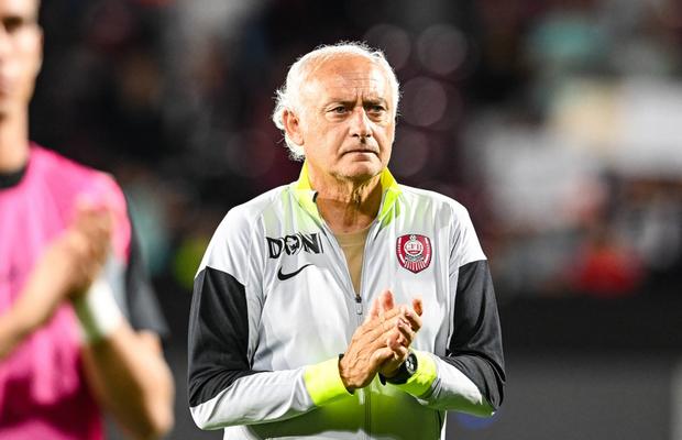 A 7-a plecare în două zile la CFR Cluj » Mandorlini nu-i mai oferă nicio șansă