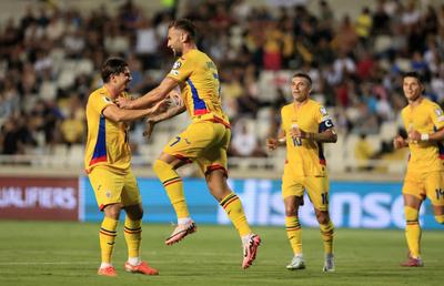 Gol superb marcat de Drăguș cu Cipru! Pasă genială a lui Marin + Gestul lui Mircea Lucescu