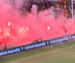 Ultrașii României au aprins din nou torțe pe stadion. Ce urmează