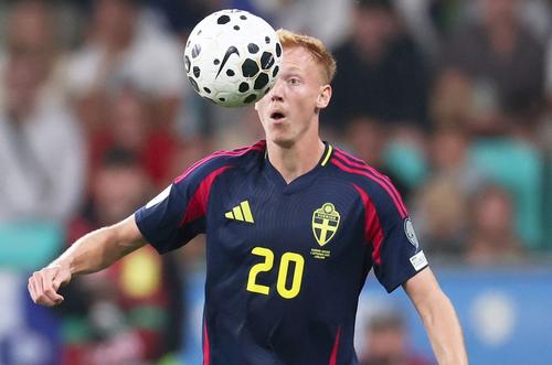 Hugo Larsson î naționala Suediei, foto: Guliver/gettyimages
