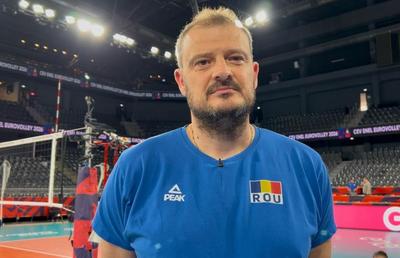 Astăzi începe Europeanul de Volei! Sergiu Stancu, antrenorul naționalei României, înaintea debutului: „Echipa este pregătită”