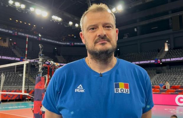 Astăzi începe Europeanul de Volei! Sergiu Stancu, antrenorul naționalei României, înaintea debutului: „Echipa este pregătită”
