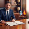 Lionel Messi cumpără clubul CD Eldense. Fotografie realizată cu inteligența artificială / sursă: Fabrizio Romano