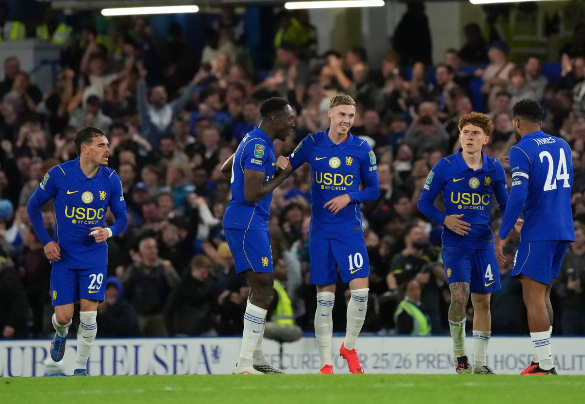 Chelsea - Leeds 6-3, în Cupa Ligii Angliei // foto: Imago