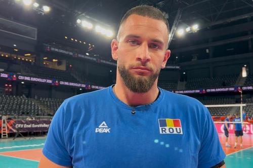 Bela Bartha, unul din liderii naționalei masculine de volei a României/Foto: David Istrate (GSP.ro)