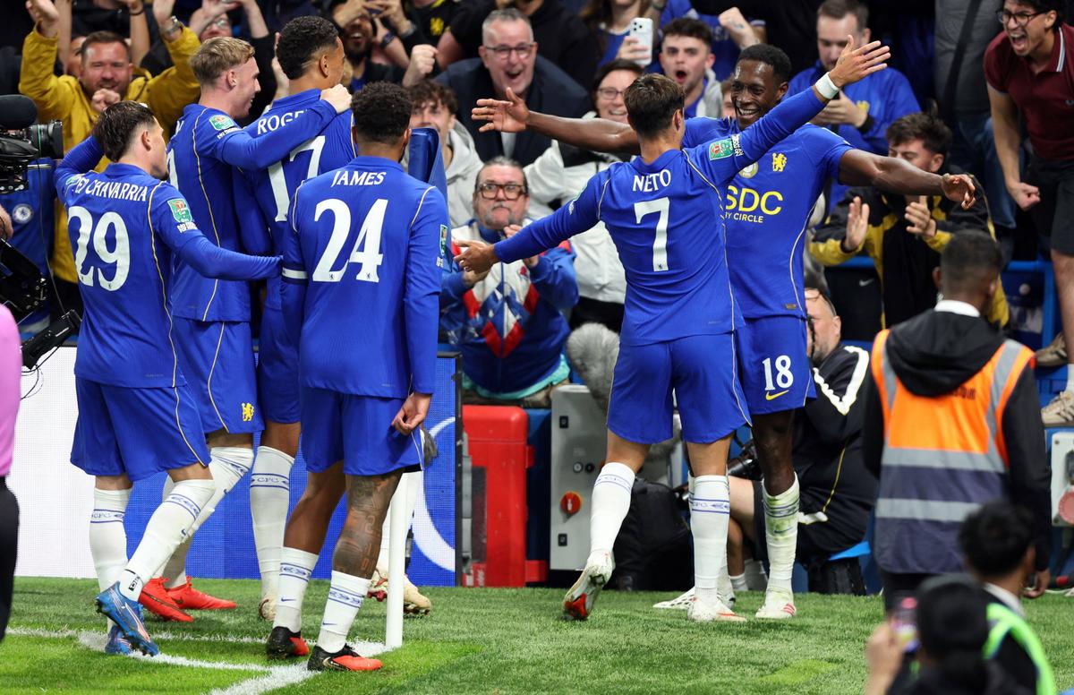 Chelsea - Leeds 6-3, în Cupa Ligii Angliei // foto: Imago