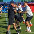 Baciu are fotbaliști nemulțumiți la antrenamente. Foto: Facebook FCSB Official