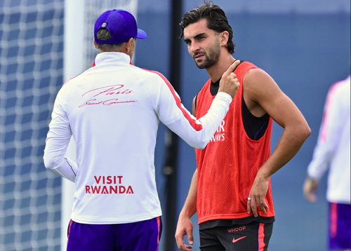 Ferran Torres are o relație excelentă cu Luis Enrique, lucru confirmat și acum la PSG / Foto: Imago