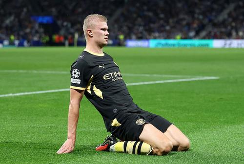 Haaland a înscris 366 de goluri în 445 de meciuri disputate la nivel de club și pentru echipa națională/ foto Getty Images