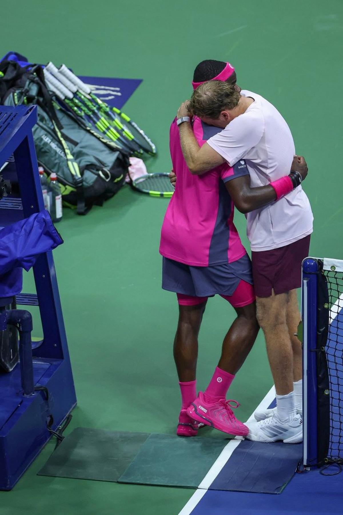 Moment emoționant la finalul partidei Tiafoe-Michelsen, iar numărul 3 WTA a plâns în vestiar urmărind scena