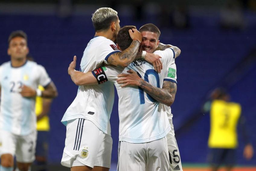 Lionel Messi a marcat singurul gol al meciului Argentina - Ecuador 1-0 // foto: Guliver/gettyimages