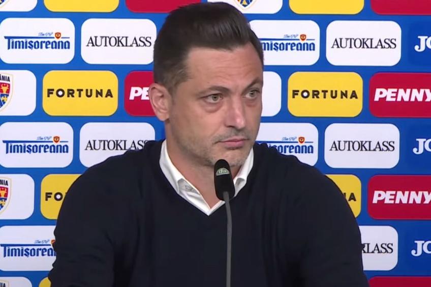 Mirel Rădoi, selecționerul echipei naționale a României