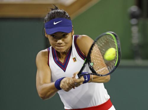 Emma Răducanu, eliminată de la Indian Wells // FOTO: Imago