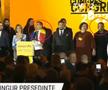 Cristian David (încercuit, în drepta), alături de liderul George Simion (în centru) / Captură TVR 2