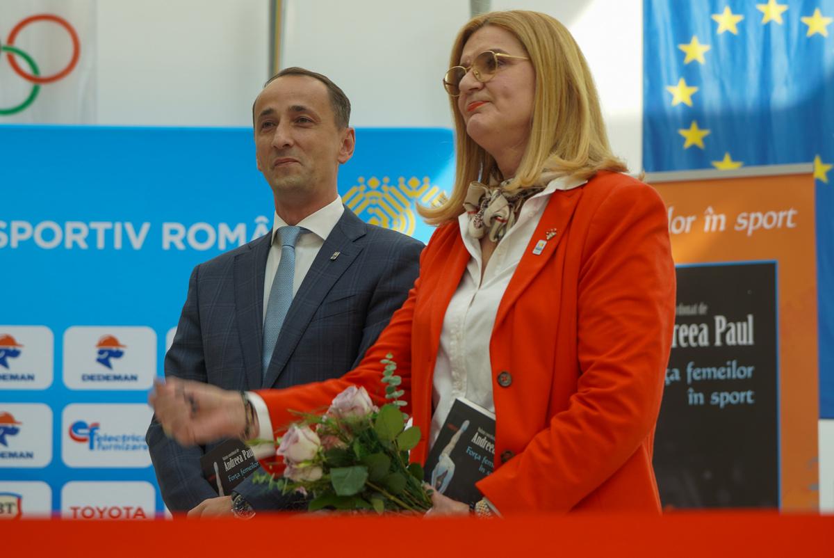 Lansare carte “Forța femeilor în sport”