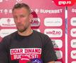 Ce au spus dinamoviștii după egalul scos cu CFR Cluj: „Dacă vom juca la fel ca în prima repriză, vom avea un campionat bun”