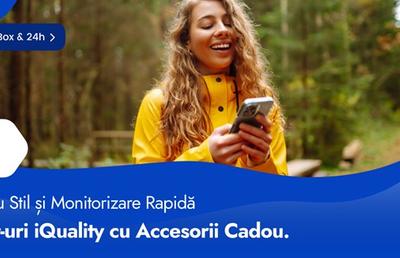 Descoperă gama de Ceasuri Smartwatch iQuality cu functii de top pentru barbati si femei.