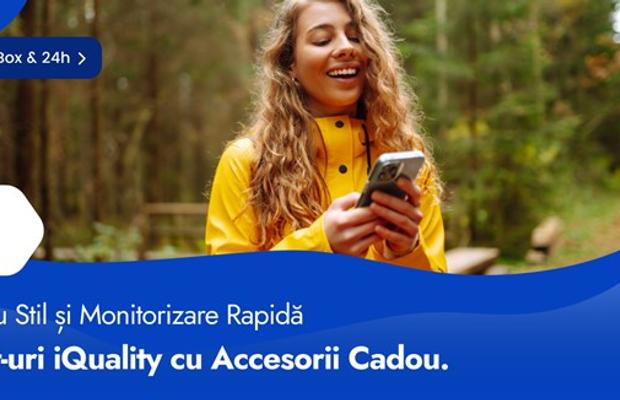 Descoperă gama de Ceasuri Smartwatch iQuality cu functii de top pentru barbati si femei.