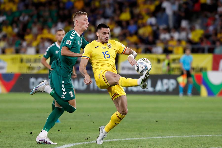 Armandas Kucys (21 de ani), atacantul naționalei Lituaniei, a marcat în poarta României în septembrie/ foto Imago Images Fostul patron din Liga 1 are atacantul pentru echipele din România: „Fantastic! L-aș lua în iarnă, obligatoriu. 400.000 de euro”