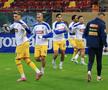 Iani Hagi, Cristi Manea, Lisav Eissat și Olimpiu Morațan înainte de România - Moldova / Foto: Ionuț Iordache (GSP)