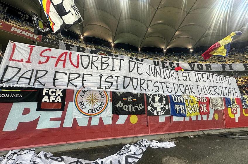 Mesajul care l-a țintit pe Lisav Eissat // foto: GSP
