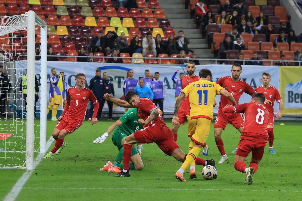 România - Moldova, imagini de meci // foto: Ionuț Iordache (GSP)