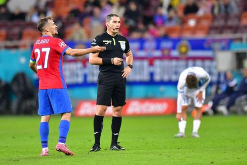 Darius Olaru și Istvan Kovacs în FCSB - Universitatea Craiova / Foto: Cristi Preda GSP