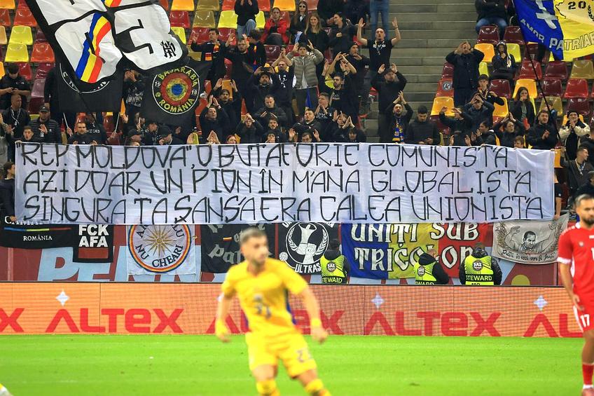 Mesaje dure pe Arena Națională, la România - Moldova // foto: Ionuț Iordache (GSP)