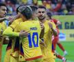 Ștefan Baiaram, Ianis Hagi, Screciu și Louis Munteanu în România - Moldova, imagini de meci // foto: Ionuț Iordache (GSP)
