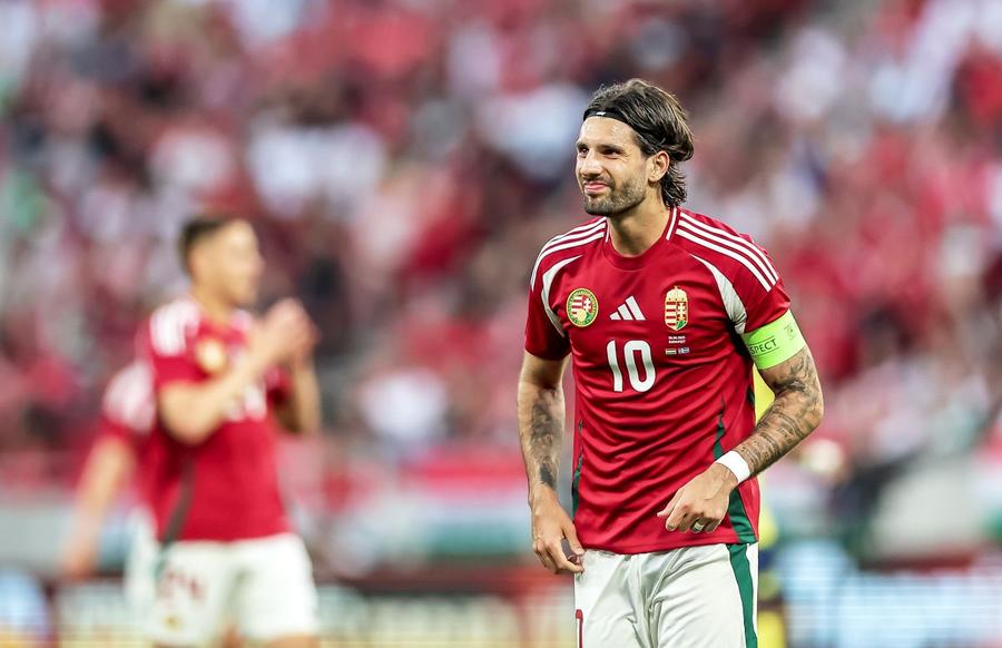 Dominik Szoboszlai, jucătorul celor din Ungaria, foto: Guliver/gettyimages Ungaria exultă! Cine e jucătorul exponențial din vecini: „Nici Cristiano nu a reușit asta! Nu s-a mai văzut de la marele Ferenc Puskás”