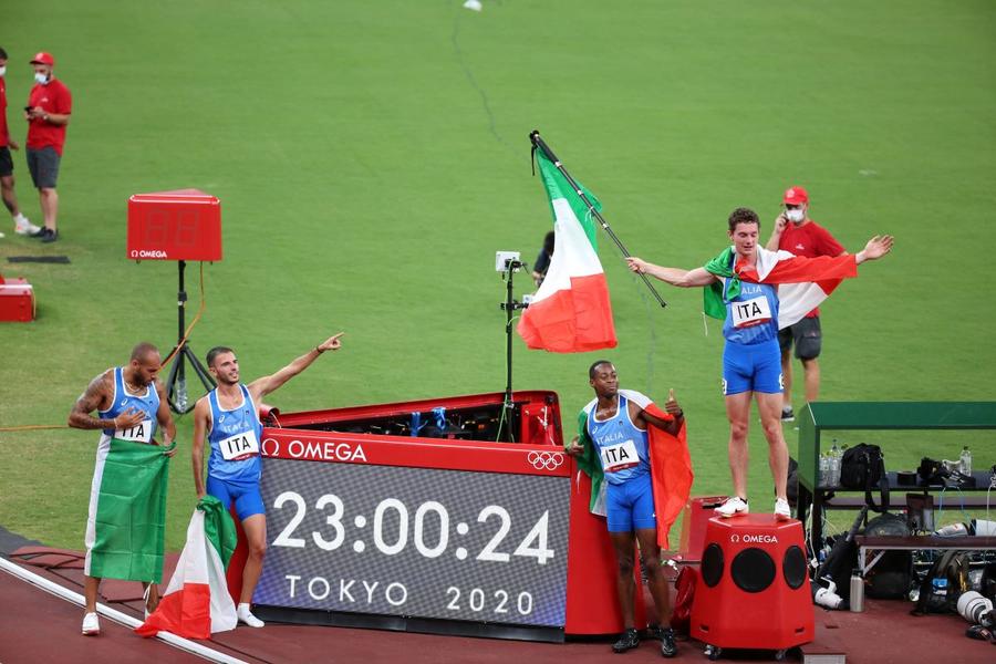 Membrii ștafetei masculine a Italiei, campioană olimpică la 4x100 m la Tokyo 2020 Foto: Imago Images Suspendat timp de trei ani pentru spionarea ilegală a campionului olimpic la 100 m din 2020!