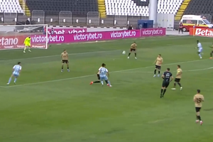 Corvinul - FC Voluntari, în etapa #11 din Superligă » GOL din penalty în minutul 6