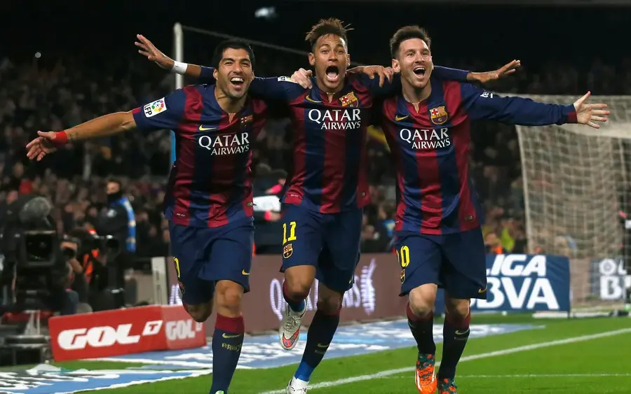 Tripleta MSN Messi, Suarez și Neymar, show total la o petrecere de neuitat: imaginile care au stârnit hohote de râs