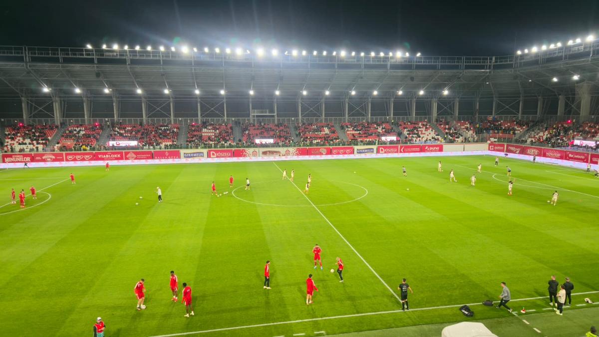 Imagini înainte de Sepsi - Dinamo