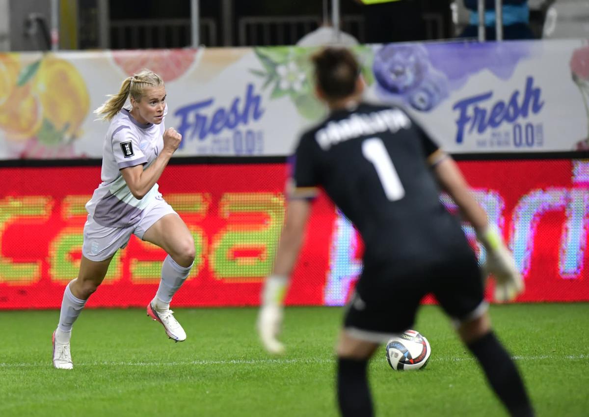 România a fost învinsă de Norvegia, scor 0-2, în prima rundă de play-off pentru Campionatul Mondial feminin