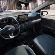 Pachetul de tuning gândit pentru noua Dacia Spring // foto: www.carscoops.com