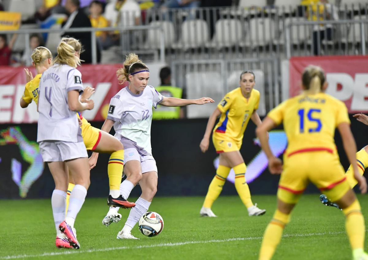România a fost învinsă de Norvegia, scor 0-2, în prima rundă de play-off pentru Campionatul Mondial feminin