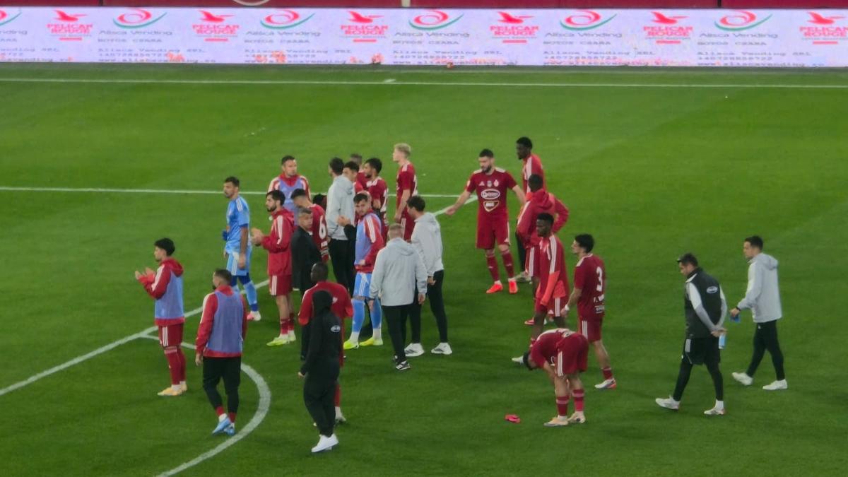 Ovidiu Burcă a lăudat un adversar în conferința de presă: „Efectiv, Dinamo are un jucător în plus!”