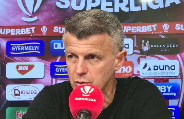 Ovidiu Burcă a lăudat un adversar în conferința de presă: „Efectiv, Dinamo are un jucător în plus!”