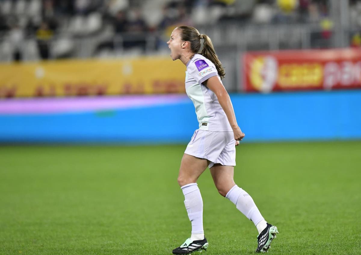 România a fost învinsă de Norvegia, scor 0-2, în prima rundă de play-off pentru Campionatul Mondial feminin