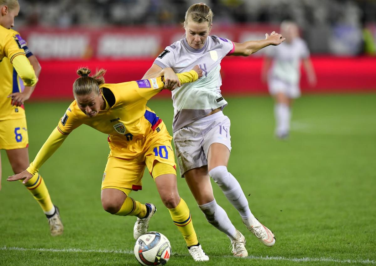 România a fost învinsă de Norvegia, scor 0-2, în prima rundă de play-off pentru Campionatul Mondial feminin