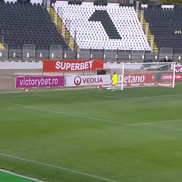 Corvinul - Voluntari se joacă la Petroșani / FOTO: Captură TV @Prima Sport 1