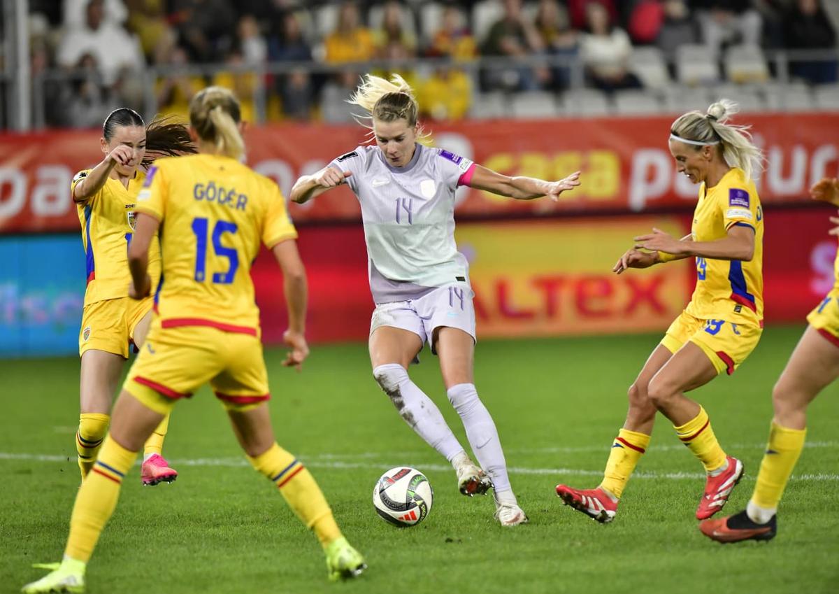 România a fost învinsă de Norvegia, scor 0-2, în prima rundă de play-off pentru Campionatul Mondial feminin