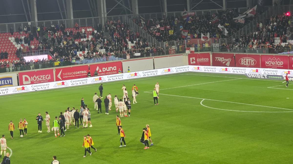 Ungurii au reacționat după Sepsi - Dinamo: „Meciul aproape s-a încheiat cu un scandal”