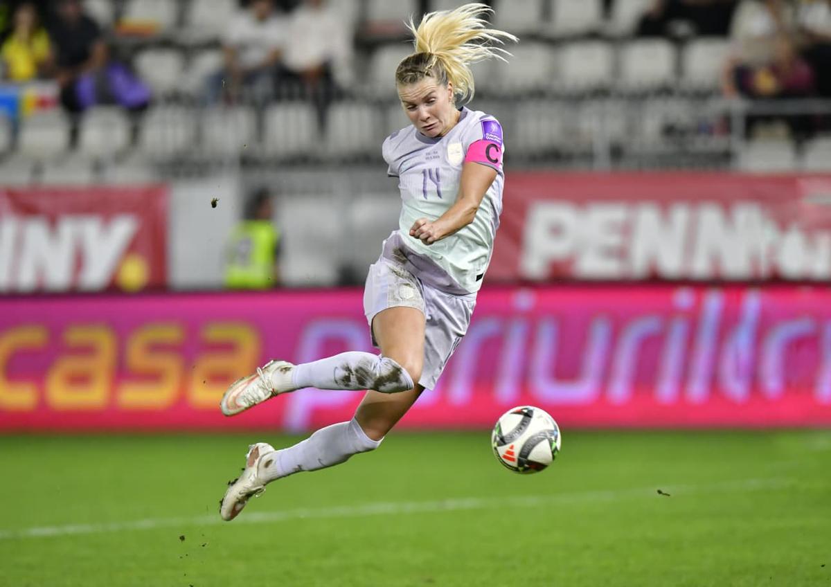 România a fost învinsă de Norvegia, scor 0-2, în prima rundă de play-off pentru Campionatul Mondial feminin