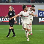Pascual, gol în Sepsi - Dinamo. Foto: sportpictures.eu