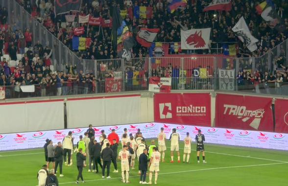 Ce s-a întâmplat după Sepsi - Dinamo, meci întrerupt două minute din cauza scandărilor xenofobe