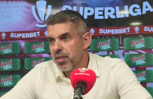 Nuno Campos, în conferința de presă / FOTO: Cezar Titor (GSP.ro)