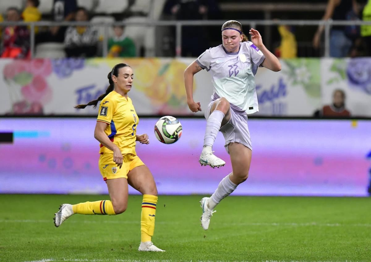 România a fost învinsă de Norvegia, scor 0-2, în prima rundă de play-off pentru Campionatul Mondial feminin