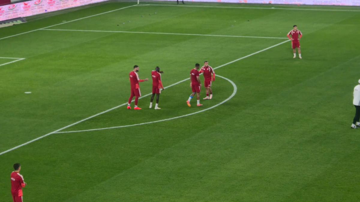 Imagini înainte de Sepsi - Dinamo